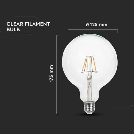Bec G125 E27 10w Cu Filament 4000k