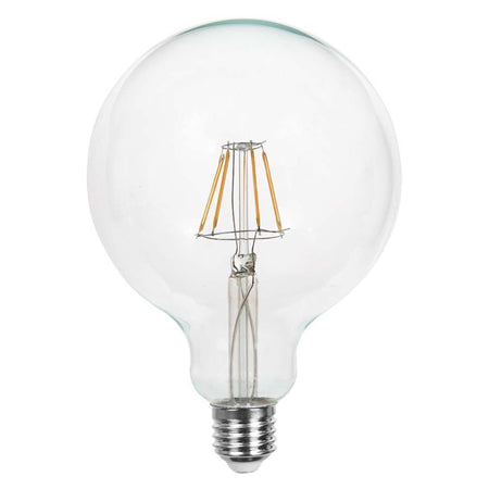 Bec LED G125 cu filament, E27, 10 W, V-Tac