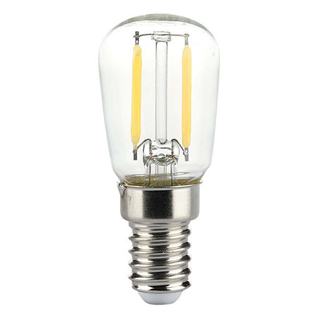 Bec LED E14 ST26 cu filament 2W, diverse culori lumină, V-Tac