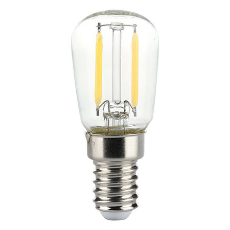 Bec LED E14 ST26 cu filament 2W, diverse culori lumină, V-Tac