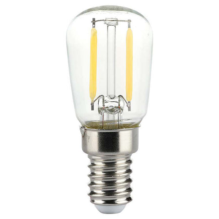 Bec LED E14 ST26 cu filament 2W, diverse culori lumină, V-Tac