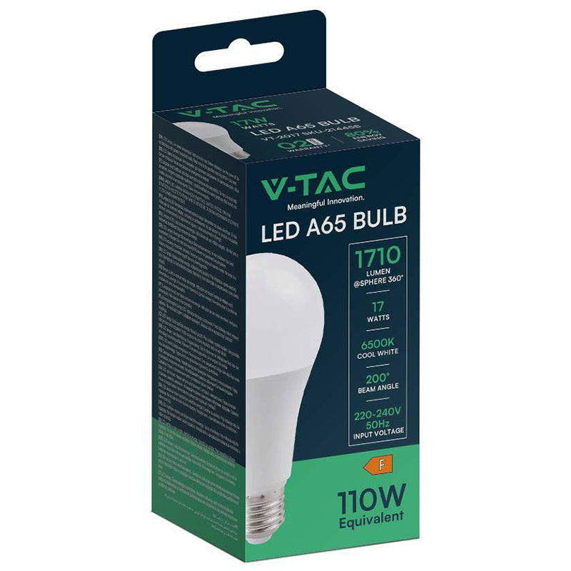 Bec Led A65 E27 17w 3000k Alb Cald SKU-214456