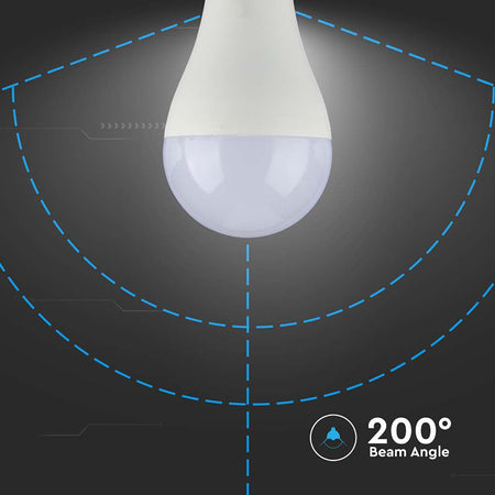 Bec LED A65 E27 17W cu lumină albă - V-Tac