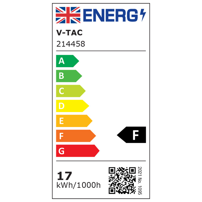 Bec LED A65 E27 17W cu lumină albă - V-Tac