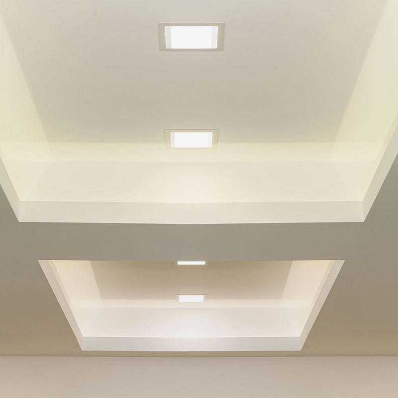 Panou Led Patrat Incorporabil 6w 6400k Alb Rece