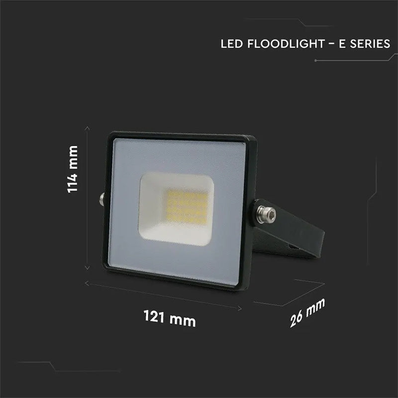 Reflector LED SMD 20W IP65 pentru exterior, carcasă neagră, V-Tac