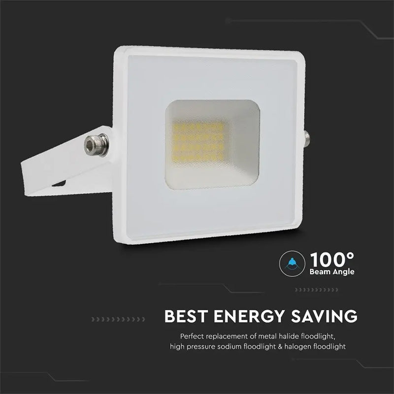 Reflector LED SMD 20W IP65 cu corp alb V-Tac
