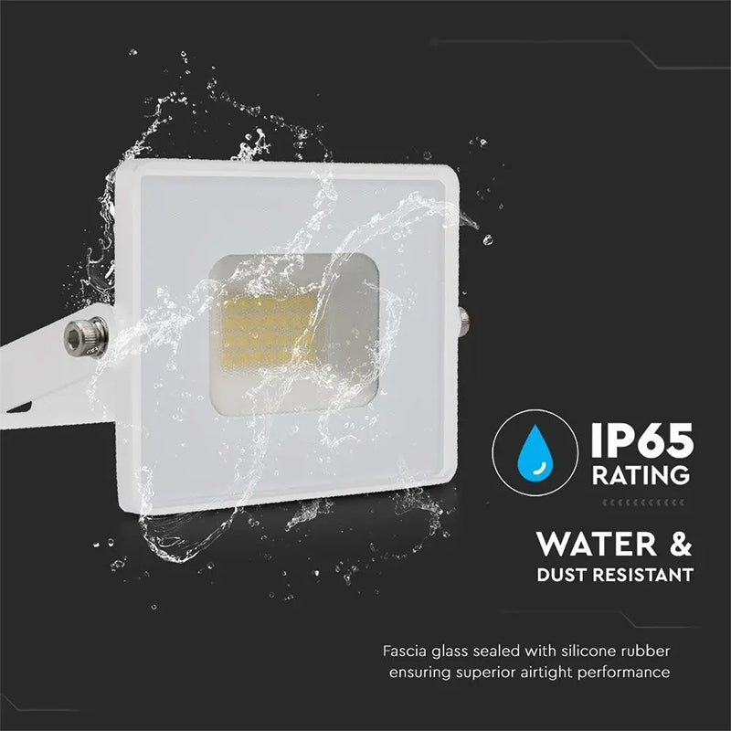 Reflector LED SMD 20W IP65 cu corp alb V-Tac