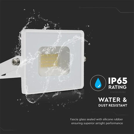 Reflector LED SMD 20W IP65 cu corp alb V-Tac