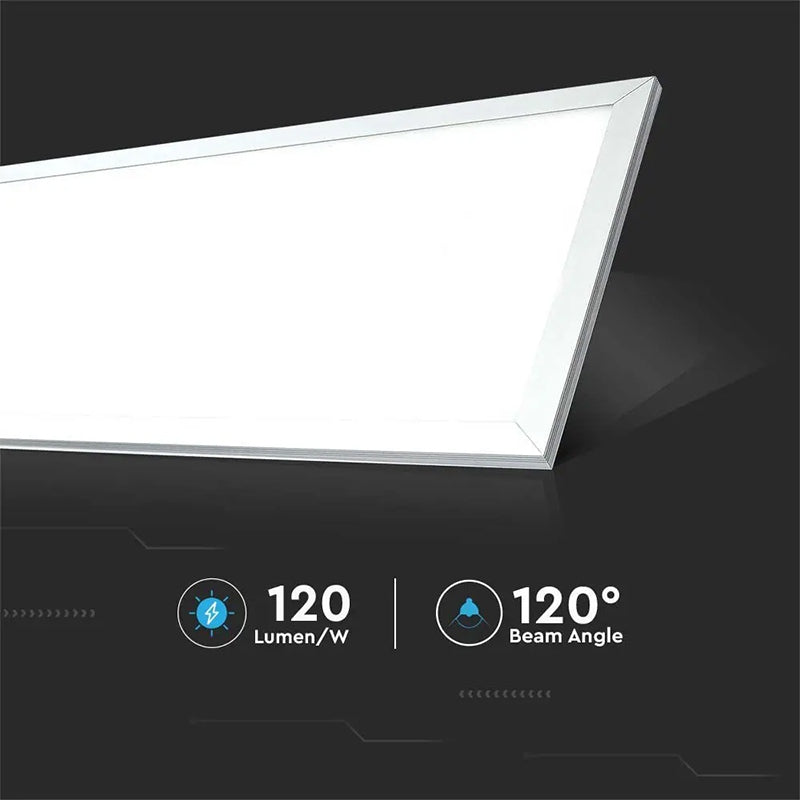 Panou Led 29w A++ 120cm X 30cm 6400k Alb Rece