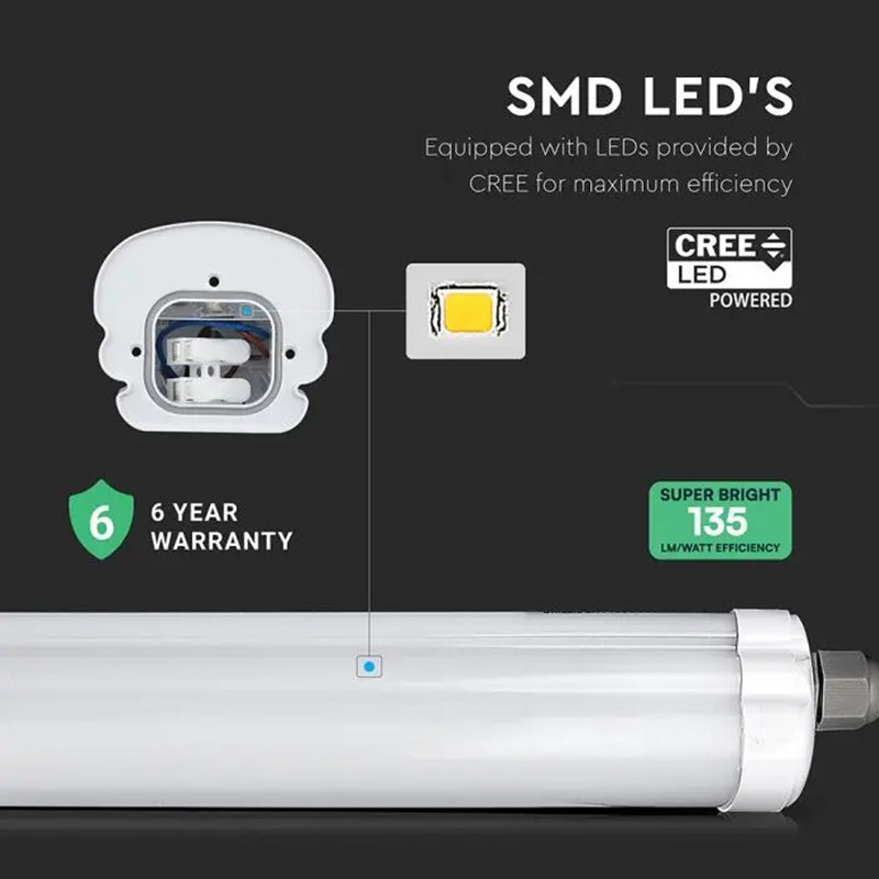 Corp iluminat LED industrial 18W 60 cm IP65 V-Tac