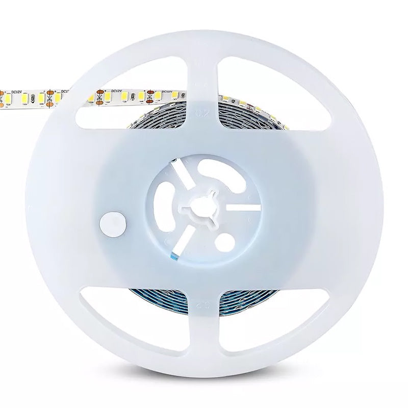 Bandă LED SMD5730 cu 120 LED/m alb neutru 4500K și rolă de 5 m V-Tac SKU-2163