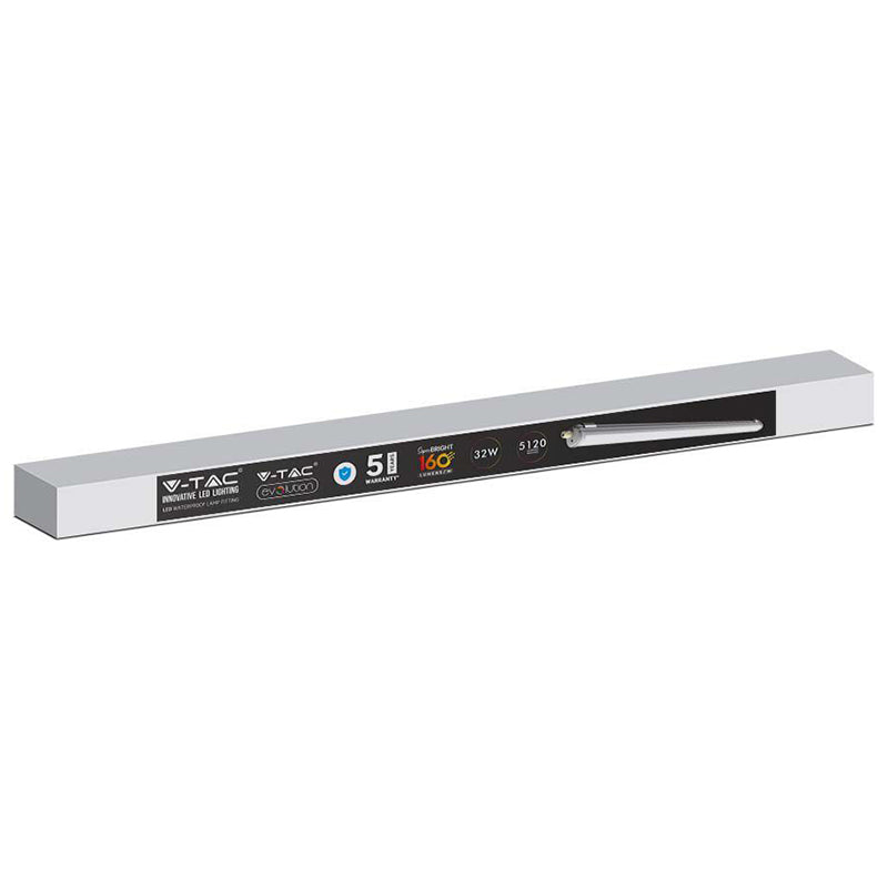 Corp Iluminat Led 150cm 32w 160lm/w 4000k Ip65 Cip Samsung