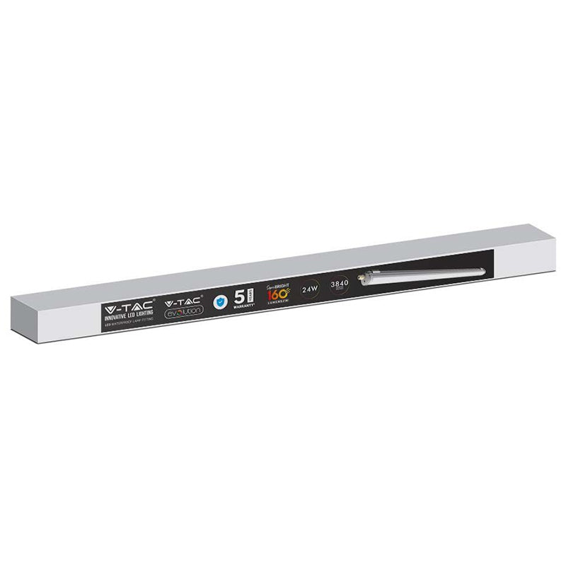 Corp iluminat LED 120 cm 24 W 160 lm/W IP65 V-Tac