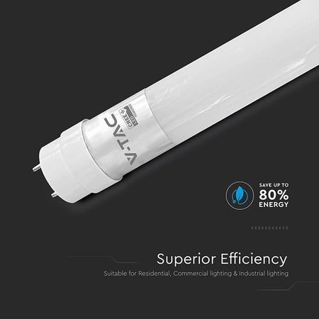 Tub LED T8 G13 din plastic 20W 150cm cu cip CREE, V-Tac