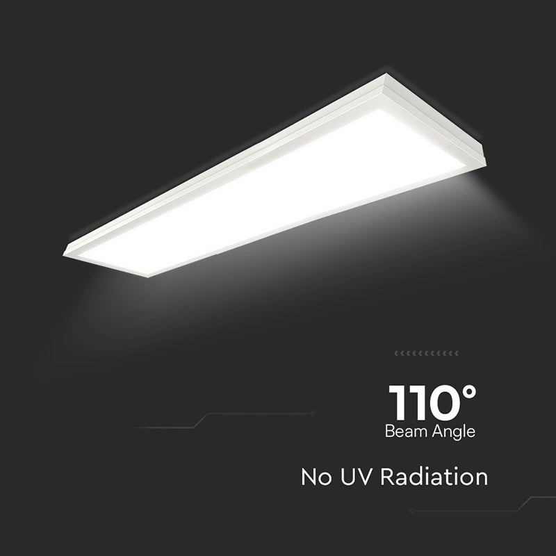 Panou LED aplicabil 40W 120 × 30 cm 6500K cip Samsung V-Tac SKU-2166261
