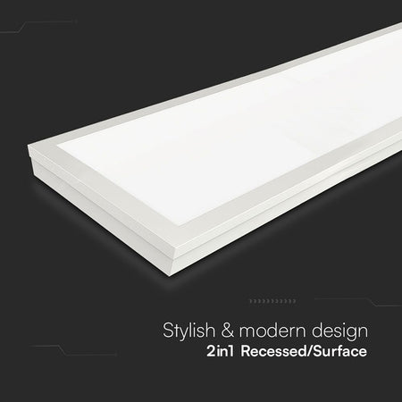 Panou LED aplicabil 40W 120 × 30 cm 6500K cip Samsung V-Tac SKU-2166261