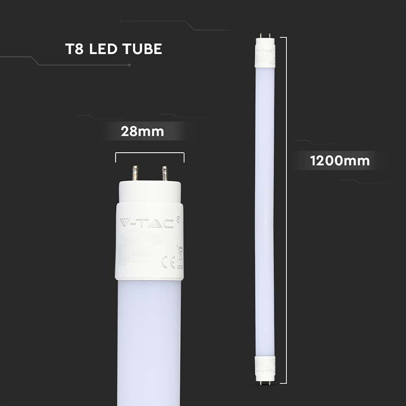 Tub LED T8 G13 plastic 16.5W 120cm 4000K cip Samsung V-Tac SKU-21672