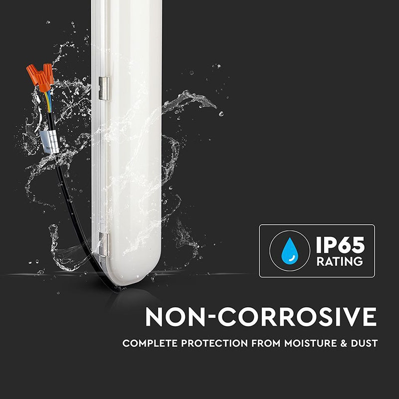 Corp iluminat LED 120 cm 60 W 120 lm/W 4000K alb neutru IP65 V-Tac SKU-21678