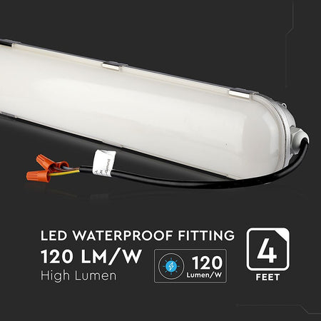 Corp iluminat LED 120 cm 60 W 120 lm/W 4000K alb neutru IP65 V-Tac SKU-21678