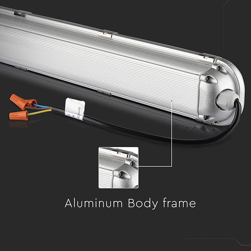 Corp iluminat LED 120 cm 60 W 120 lm/W 4000K alb neutru IP65 V-Tac SKU-21678