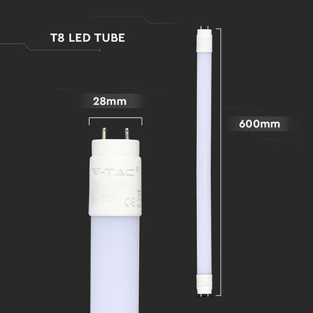 Tub LED T8 G13 plastic 7.5 W, 60 cm, 6500K, cip Samsung V-Tac SKU-21687