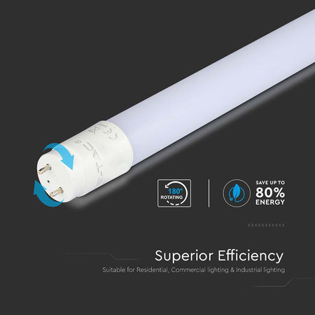 Tub LED T8 G13 plastic 7.5 W, 60 cm, 6500K, cip Samsung V-Tac SKU-21687