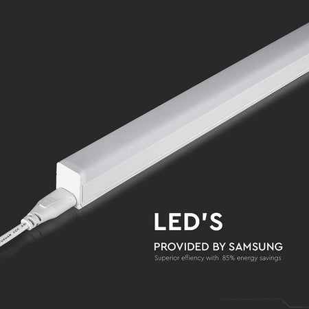 Corp iluminat LED T5 16W 120cm cu cip Samsung, eficiență 100 lm/W V-Tac