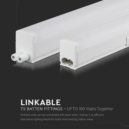 Corp iluminat LED T5 16W 120cm cu cip Samsung, eficiență 100 lm/W V-Tac