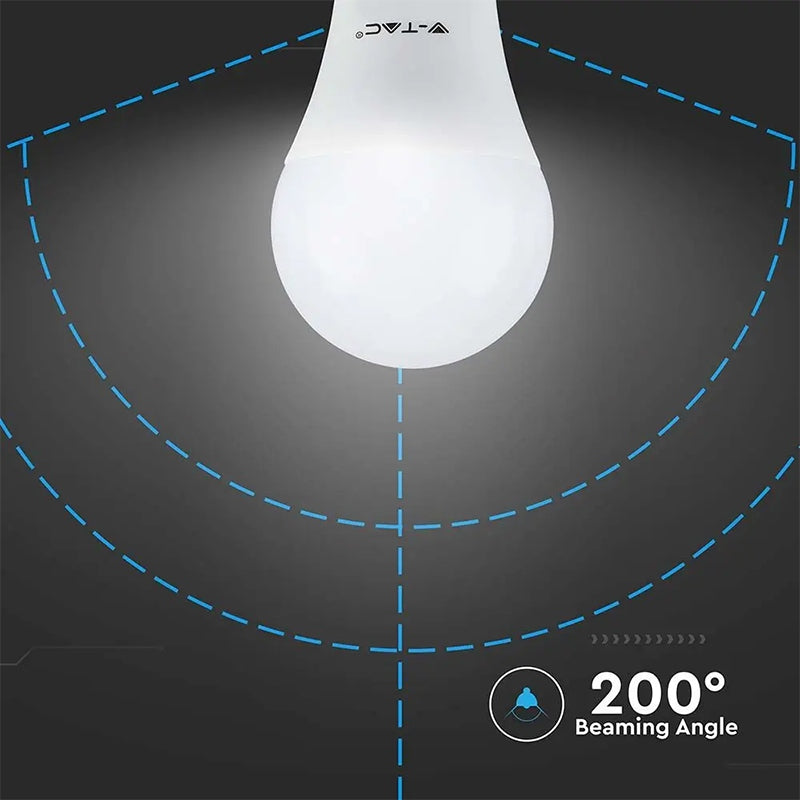 Bec LED A60 E27 8.5W cu flux luminos 806 lm V-Tac