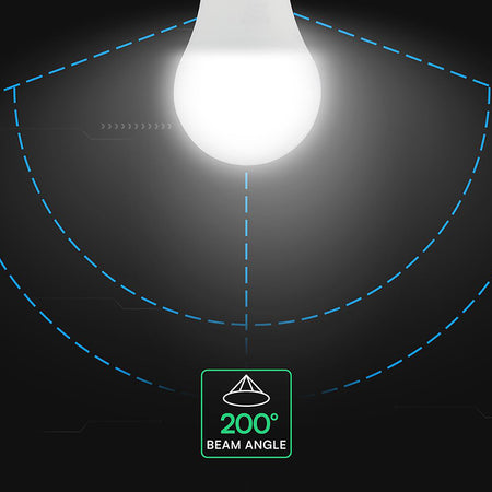 Bec LED A60 E27 8.5W 6500K alb rece, cip CREE, V-Tac SKU-2172626