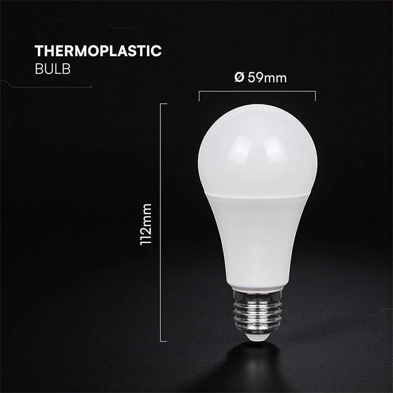 Bec LED A60 cu soclu E27 10,5W, echivalent 75W, V-Tac