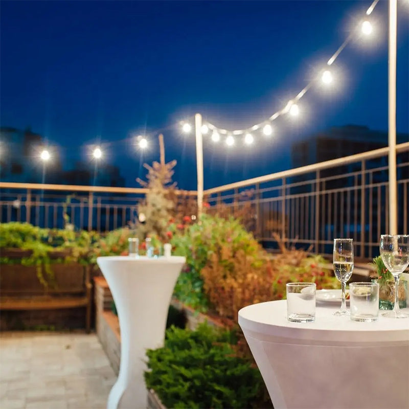 Șir iluminat festiv LED IP44, 10 m, cu 20 becuri, V-Tac