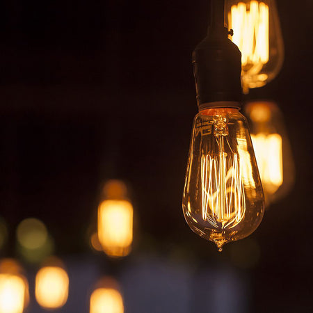 Bec LED ST64 E27 4W filament 1800K model Edison, E27, V-Tac SKU-217474