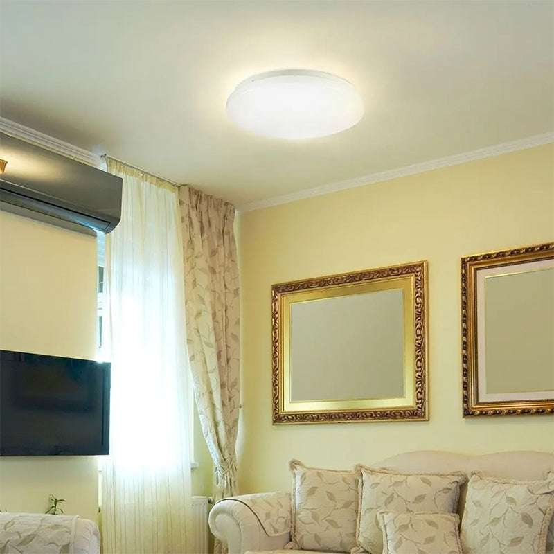 Plafoniera Led 12w 23cm 3 In 1 Alb