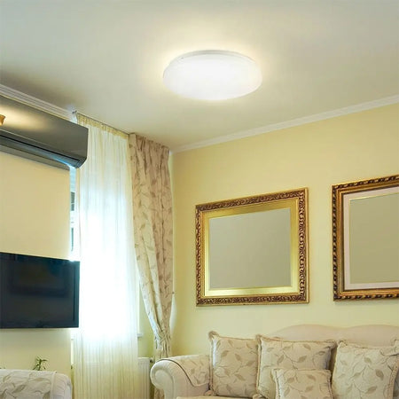 Plafoniera Led 12w 23cm 3 In 1 Alb