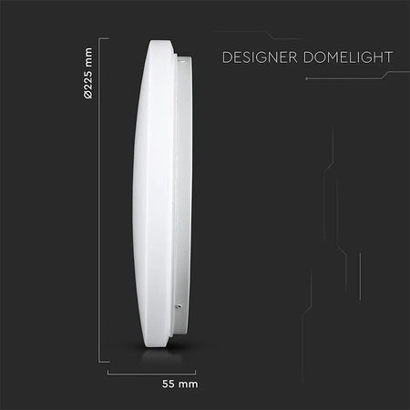 Plafoniera Led 12w 23cm 3 In 1 Alb