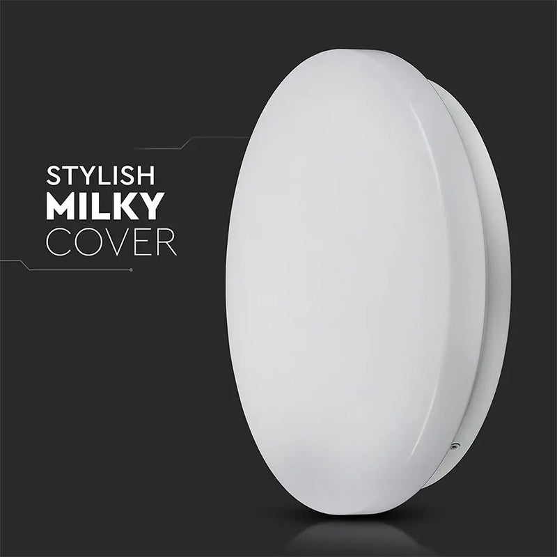 Plafoniera Led 12w 23cm 3 In 1 Alb