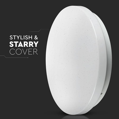 Plafoniera Led 24w 35cm 3 In 1 350*55 Mm  - Model Stelute