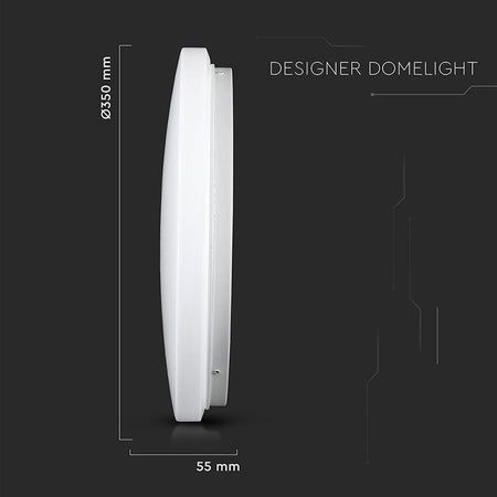 Plafoniera Led 24w 35cm 3 In 1 220-240 Vac, 50/60 Hz