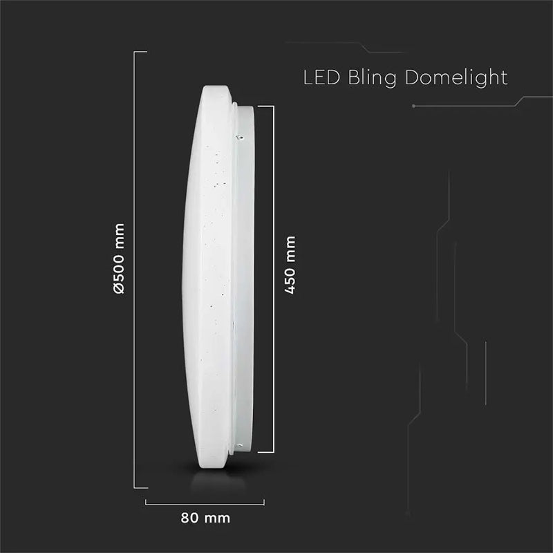 Plafonieră LED rotundă 36 W cu lumină 3 în 1 V-Tac SKU-217608