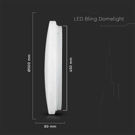 Plafonieră LED rotundă 36 W cu lumină 3 în 1 V-Tac SKU-217608