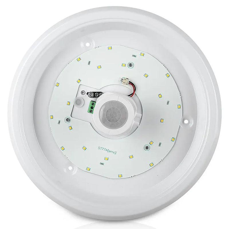 Plafoniera Led 12w Ip20 Senzor De Miscare 4000k Alb Neutru
