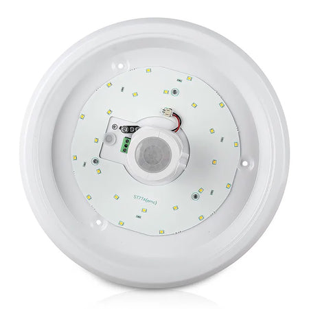 Plafonieră LED cu senzor de mișcare 12W alb rece 6400K IP20 V-Tac SKU-21809