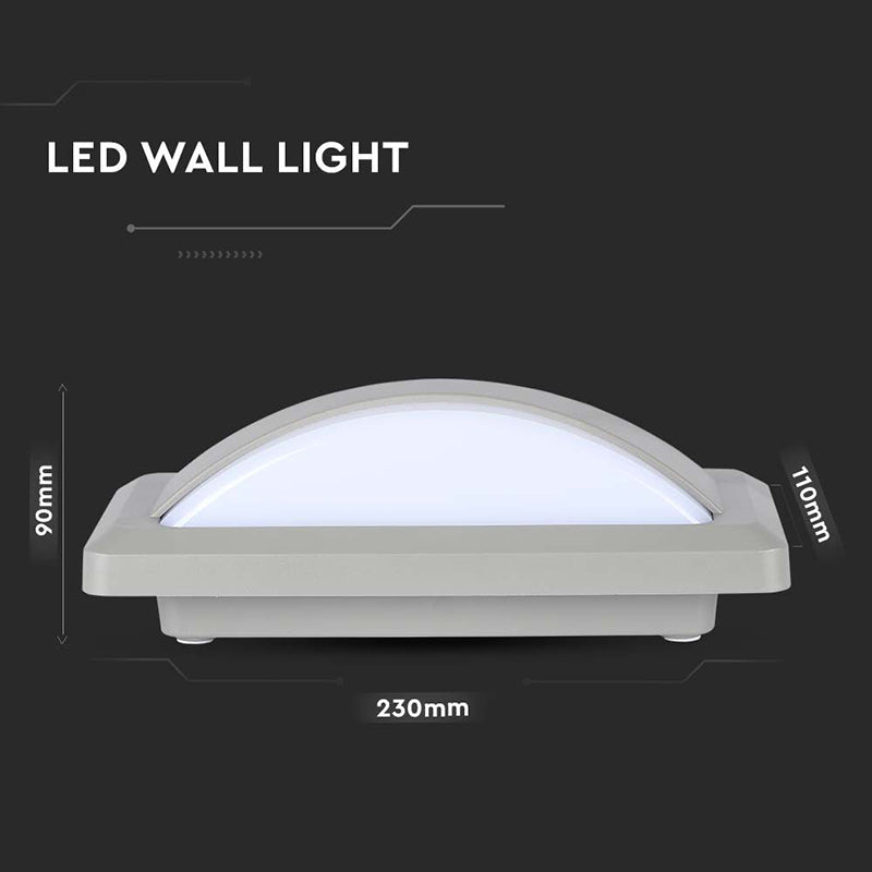 Corp iluminat exterior LED 12W IP65 pentru casă și grădină, V-Tac