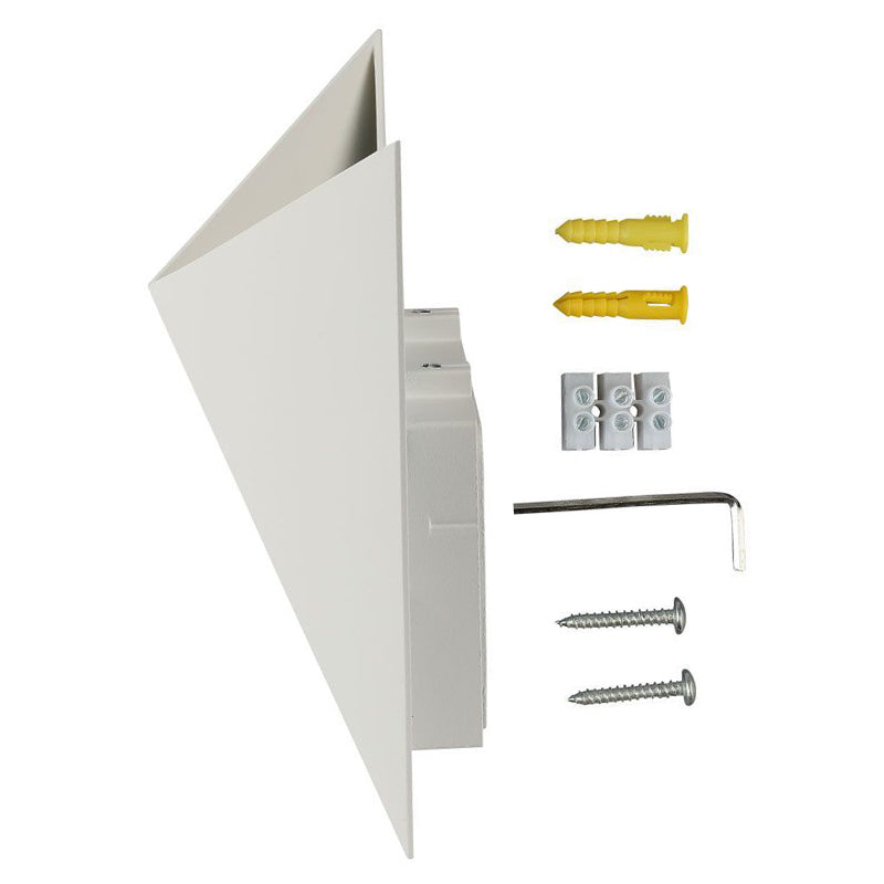 Lampă LED 5W 3000K alb cald IP65, corp alb, V-Tac SKU-218280