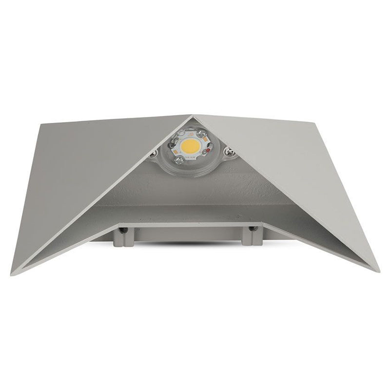 Lampă perete LED 5W IP65 3000K gri eficiență 114 lm/W V-Tac SKU-218284