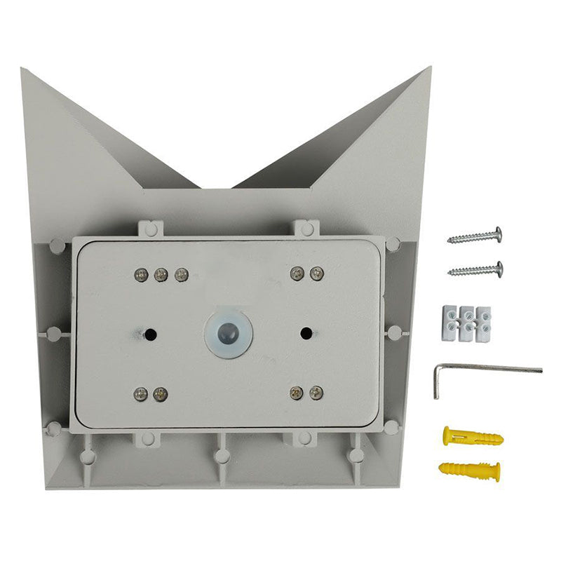 Lampă perete LED 5W IP65 3000K gri eficiență 114 lm/W V-Tac SKU-218284