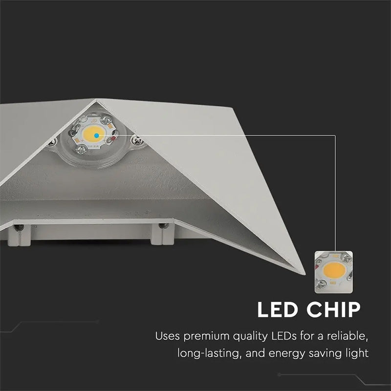 Lampa Led 5w 4000k Alb Neutru Ip65 - Gri