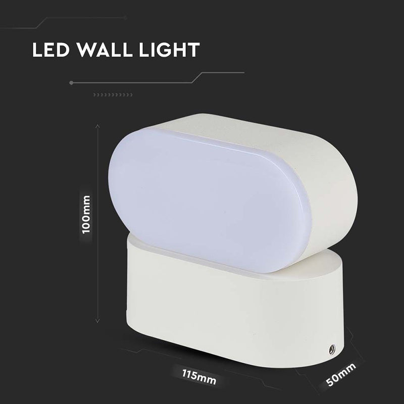Lampa Led 6w Ip65 Orientabil 4000k Alb Neutru